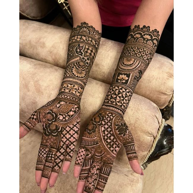 hartalika Teej Mehndi Design